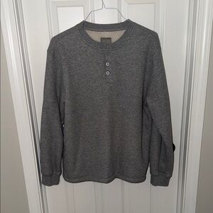 Falls Creek Men's Gray Crewneck Sweater